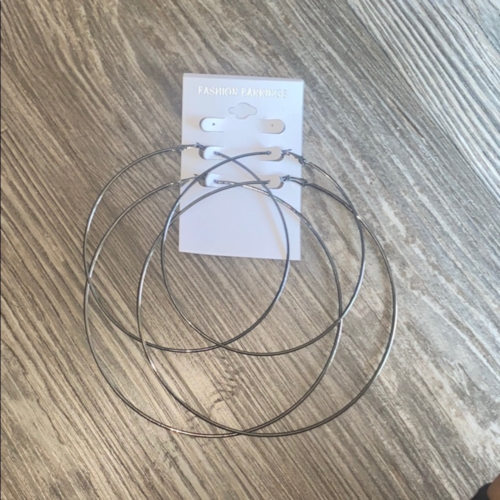 Oversized Hoop Earrings